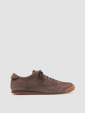 HAZEL 001 - Taupe Suede Low-Top Sneakers - thumb image 1,side view