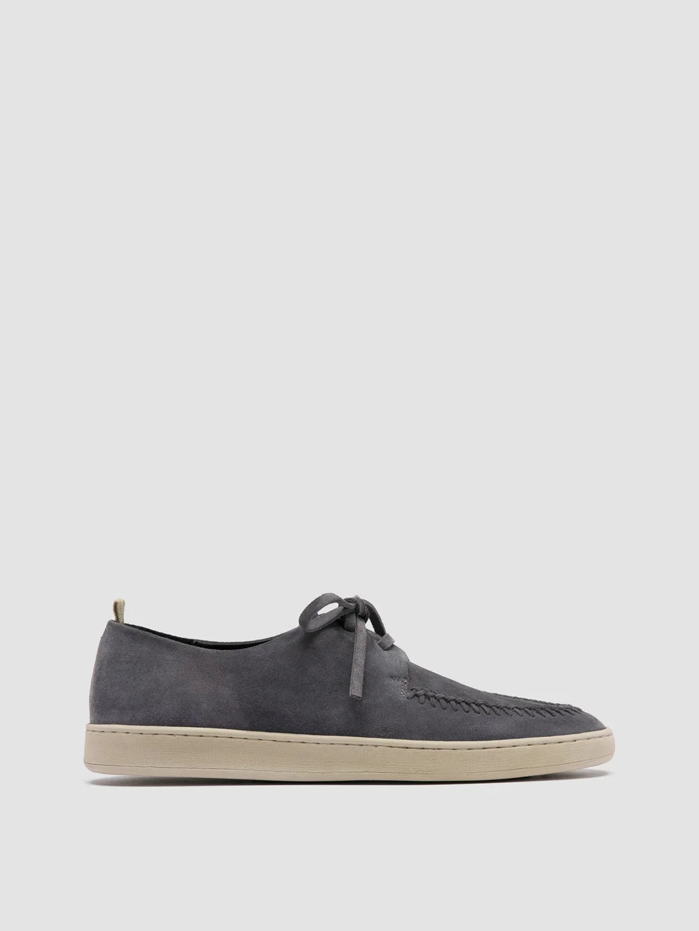 HERBIE 012 - Blaue Derby-Schuhe aus Wildleder - image 1,side view