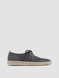 HERBIE 012 - Blaue Derby-Schuhe aus Wildleder - thumb image 1,side view