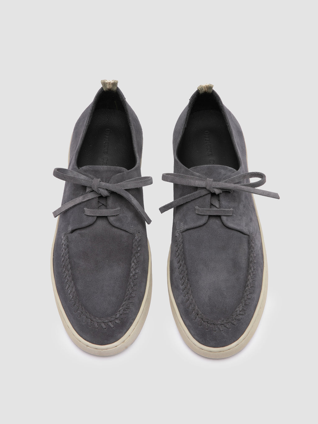 HERBIE 012 - Blue Suede Derby Shoes