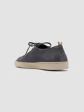 HERBIE 012 - Blaue Derby-Schuhe aus Wildleder - thumb image 4,side view