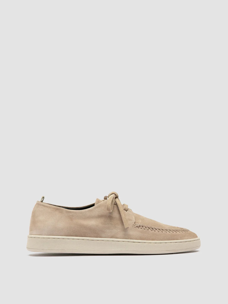 HERBIE 012 - Taupe Suede Derby Shoes