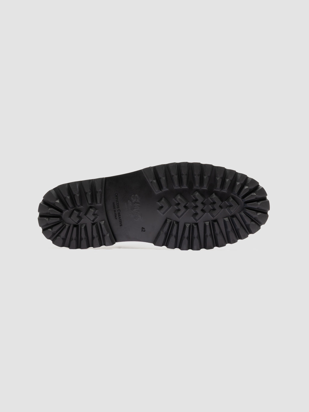 HERITAGE 001 - Black Lug Sole Leather Moccasins - image 5,side view