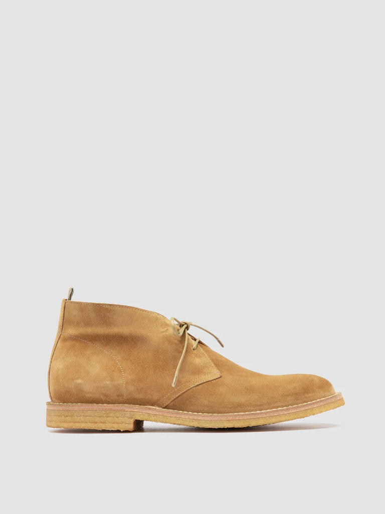 HISTORY 003 - Beige Suede Chukka Boots