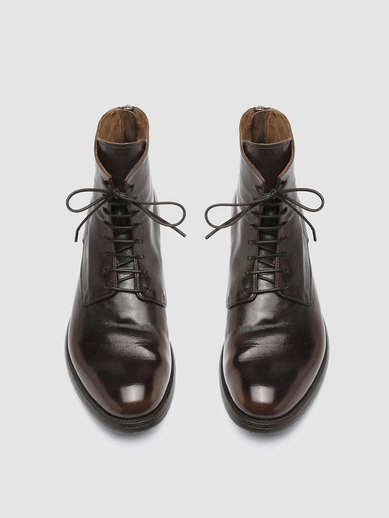 HIVE 016 - Brown Zip Boots