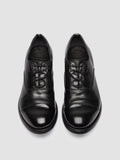 HIVE 061 - Black Leather Oxford Shoes - thumb image 2,side view