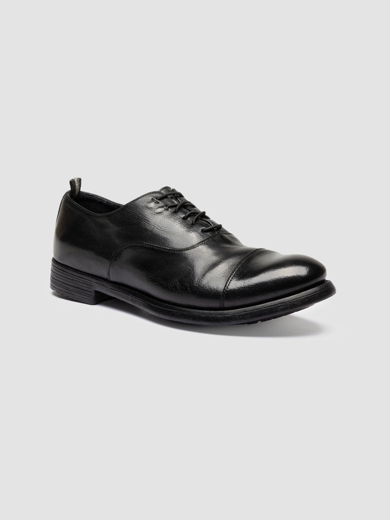 HIVE 061 - Schwarze Oxfordschuhe aus Leder