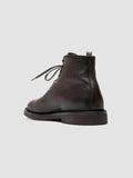 HOPKINS FLEXI 203 - Dark Brown Leather Lace Up Boots - thumb image 4,side view