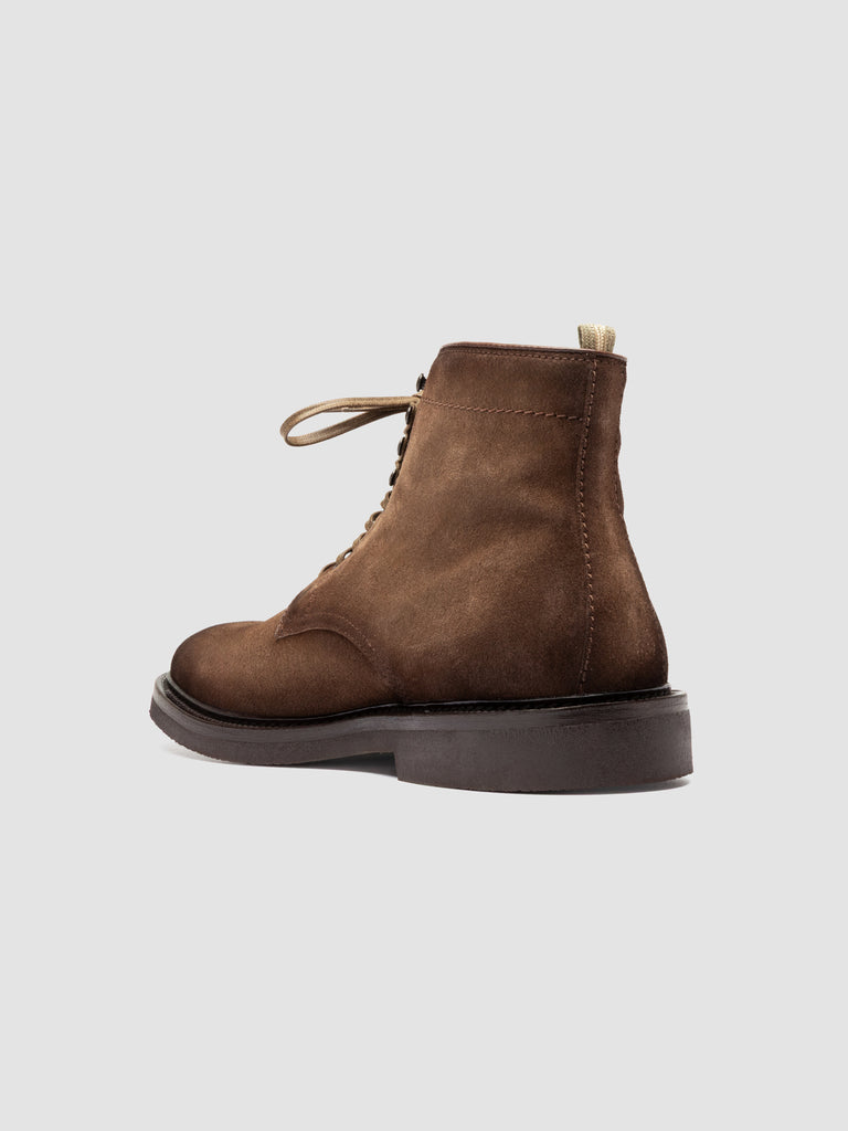 HOPKINS FLEXI 203 - Taupefarbene Schnürstiefel aus Wildleder