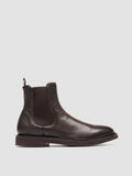 HOPKINS FLEXI 204 - Braune Chelsea-Stiefel aus Leder - thumb image 1,side view