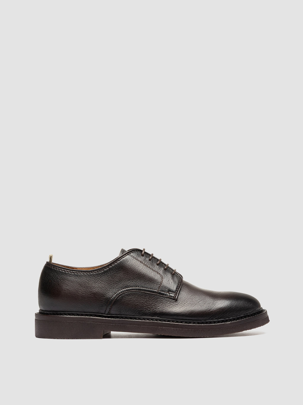 HOPKINS FLEXI 208 - Braune Derby-Schuhe aus Leder - image 1,side view