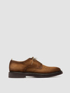 HOPKINS FLEXI 208 - Brown Suede Derby Shoes