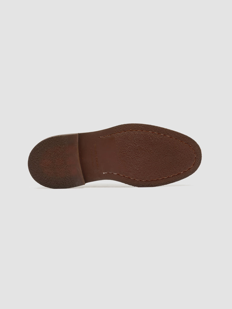 HOPKINS FLEXI 208 - Brown Suede Derby Shoes
