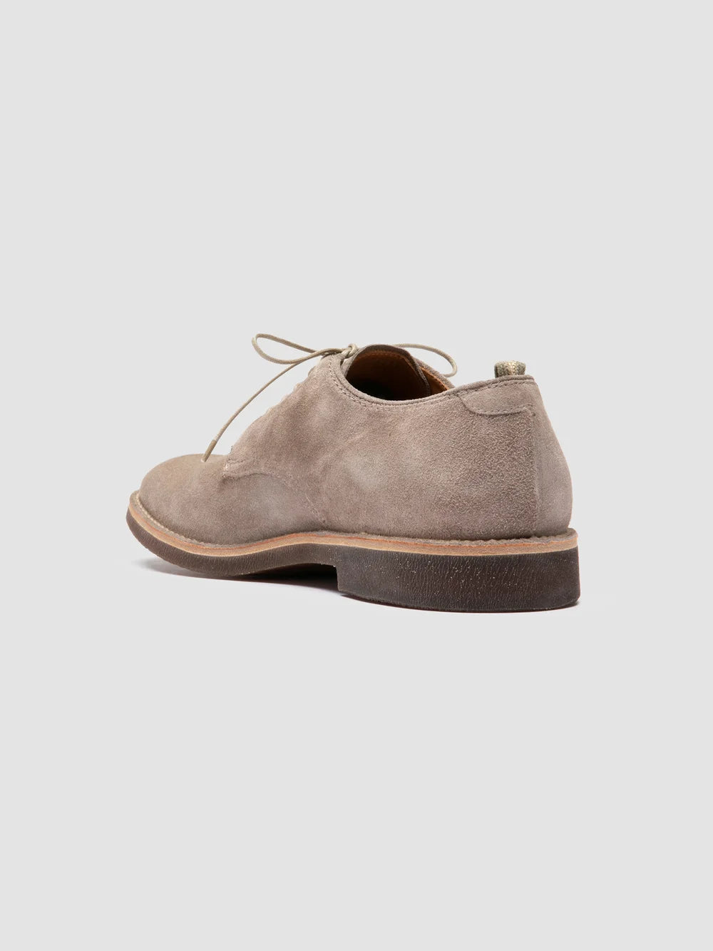 HOPKINS SD FLEXI 001 - Grey Suede Derby Shoes - image 4,side view