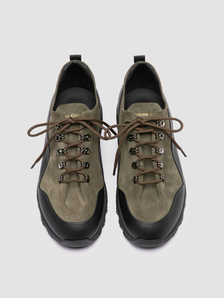 ITINERE 002 - Black Leather Lace Up Boots