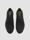 IVY 002 - Black Suede Penny Loafers - thumb image 2,side view