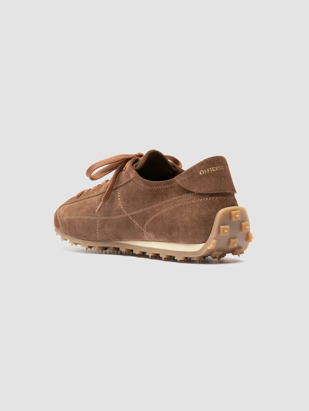 JARRED 001 - Taupe Suede Low-Top Sneakers - image 4,side view