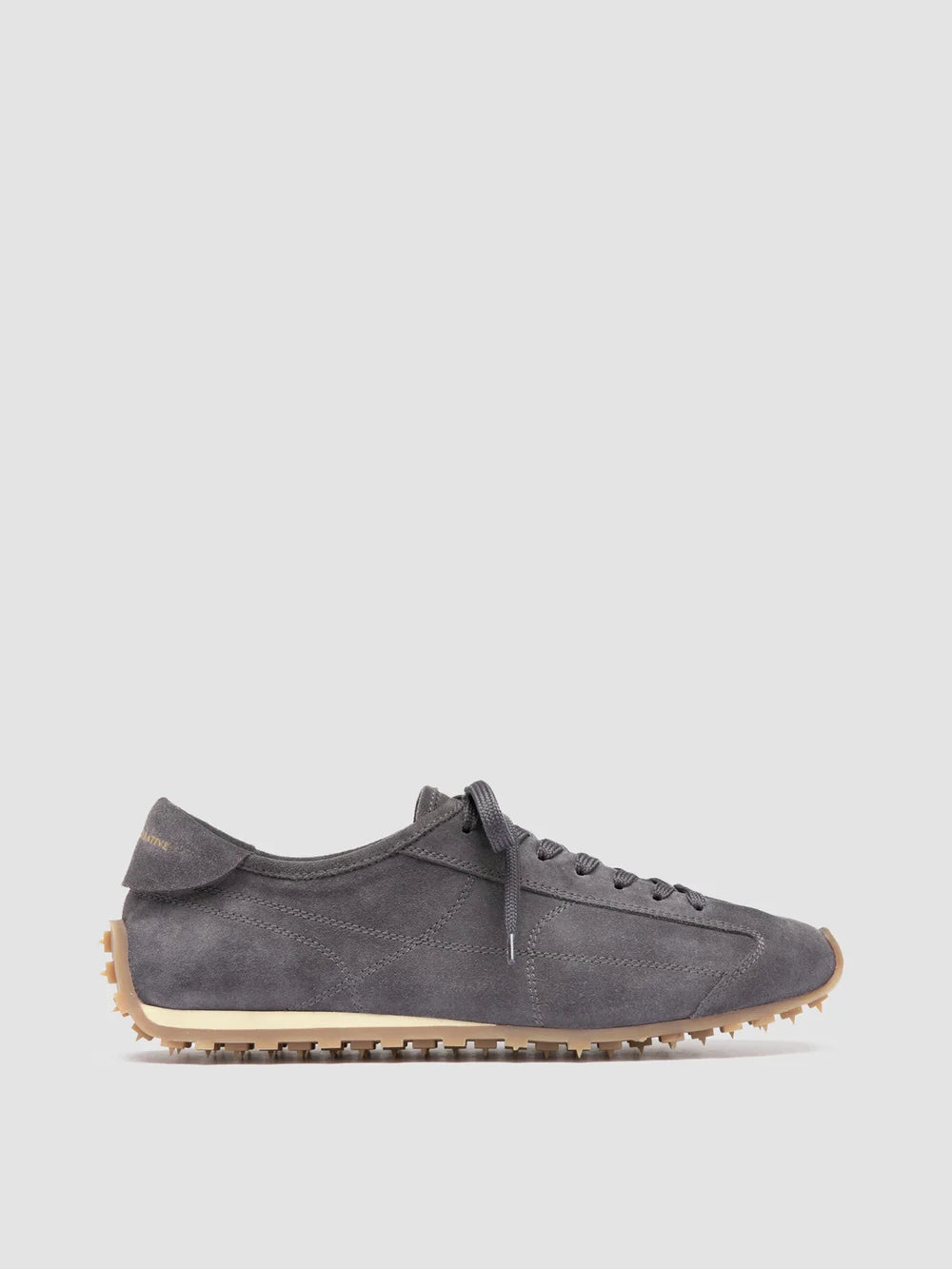 JARRED 001 - Blue Suede Low-Top Sneakers - image 1,side view
