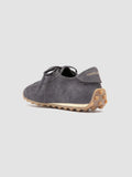 JARRED 001 - Blue Suede Low-Top Sneakers - thumb image 4,side view