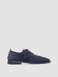 JOSHPER 010 - Blaue Derbyschuhe aus Wildleder - thumb image 1,side view