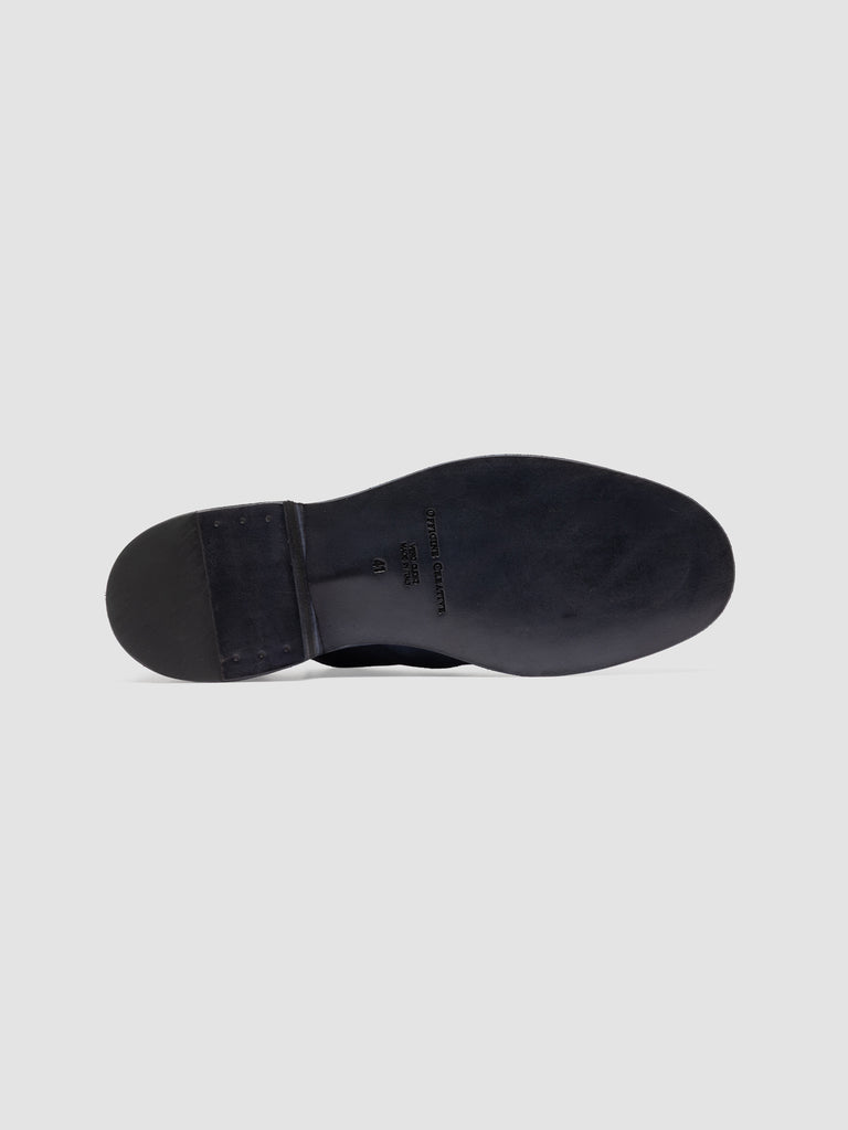 JOSHPER 010 - Blaue Derbyschuhe aus Wildleder