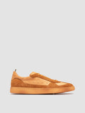 KADETT 001 - Orange Suede Low Top Sneakers - thumb image 1,side view