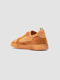 KADETT 001 - Orange Suede Low Top Sneakers - thumb image 4,side view