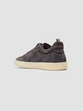 KAFKA 002 - Blue Suede Low Top Sneakers - thumb image 4,side view