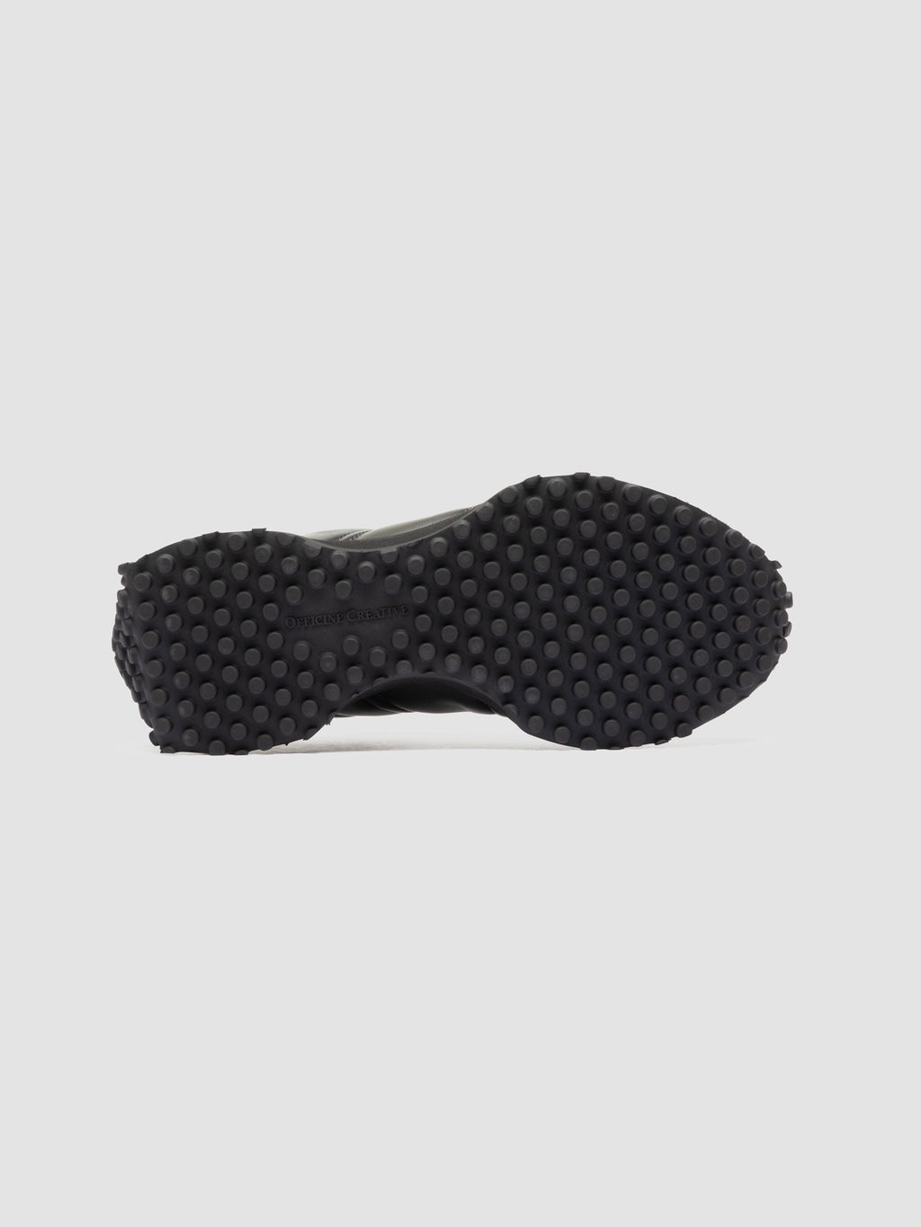 KASBA 003 - Sneaker Basse in Pelle Grigia - image 5,side view