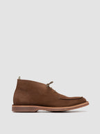 KENT 002 - Braune Chukka-Stiefel aus Wildleder