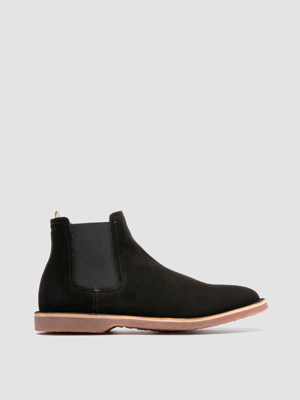 KENT 005 - Black Suede Chelsea Boots