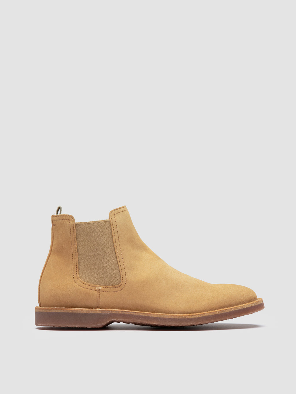 KENT 005 - Beige Suede Chelsea Boots