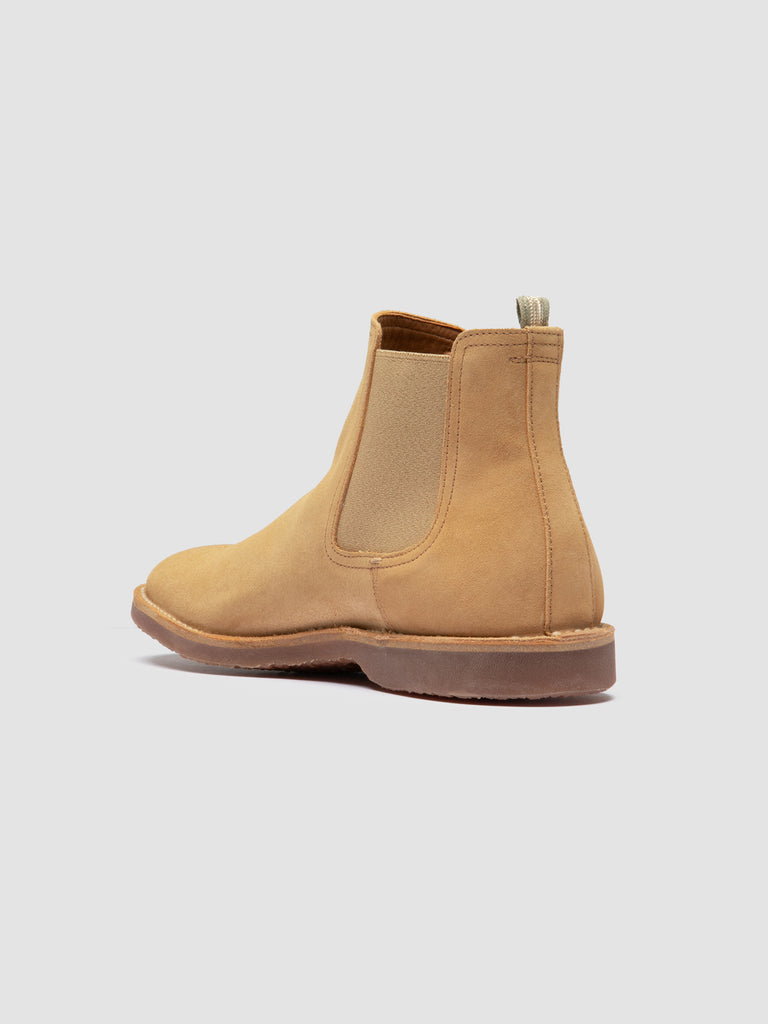 KENT 005 - Beige Suede Chelsea Boots