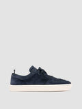 KRAB 001 - Dark Blue Suede Sneakers