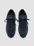 KRAB 001 - Dark Blue Suede Sneakers