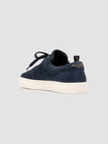 KRAB 001 - Dark Blue Suede Sneakers