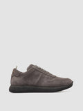 LEGEND 001 - Grey Suede Sneakers - thumb image 1,side view