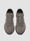 LEGEND 001 - Grey Suede Sneakers - thumb image 2,side view