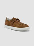 LEGGERA 001 - Brown Suede Low Top Sneakers Men Officine Creative - 3