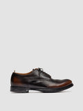 MAVIC 001 - Scarpe Derby in Pelle Marrone - thumb image 1,side view