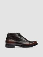 MAVIC 072 - Brown Leather Lace Up Boots