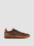 MILITIA 002 - Braune Sneakers aus Wildleder und Leder - thumb image 1,side view