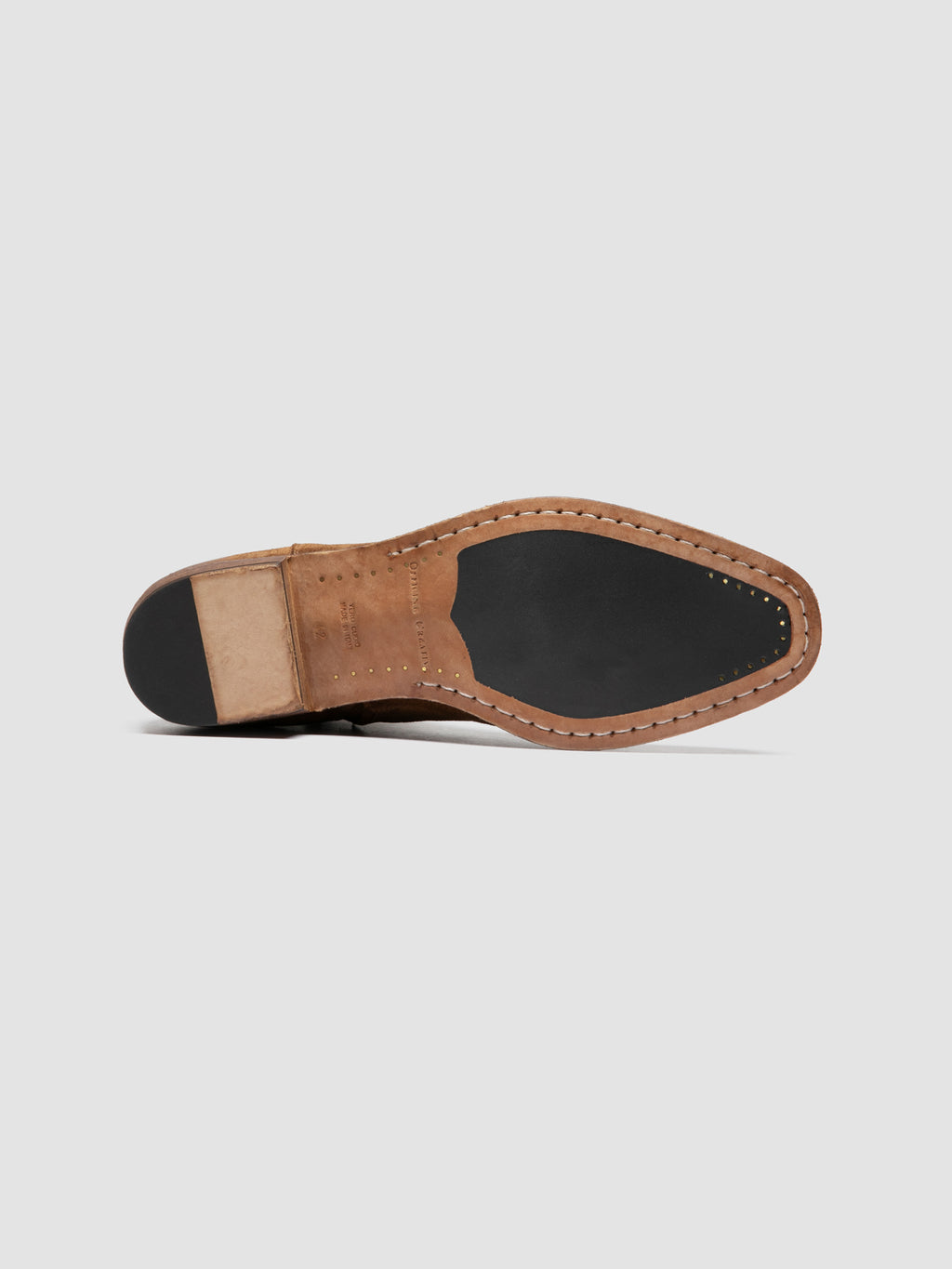 MONEGAL 002 - Brown Suede Zip boots - image 5,side view