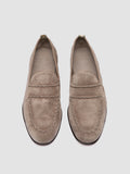 OLIVER 001 - Grey Suede Venetian Loafers - thumb image 2,side view