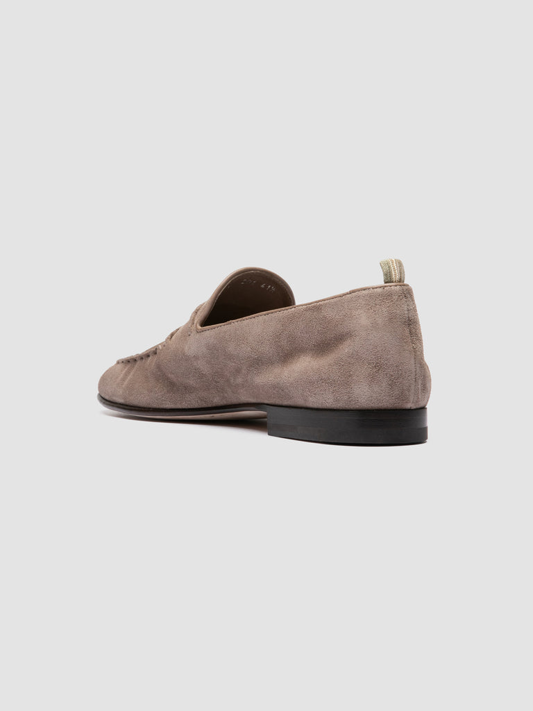 OLIVER 001 - Grey Suede Venetian Loafers