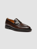 OPERA FLEXI 101 - Braune Penny-Loafers aus Leder - thumb image 3,side view
