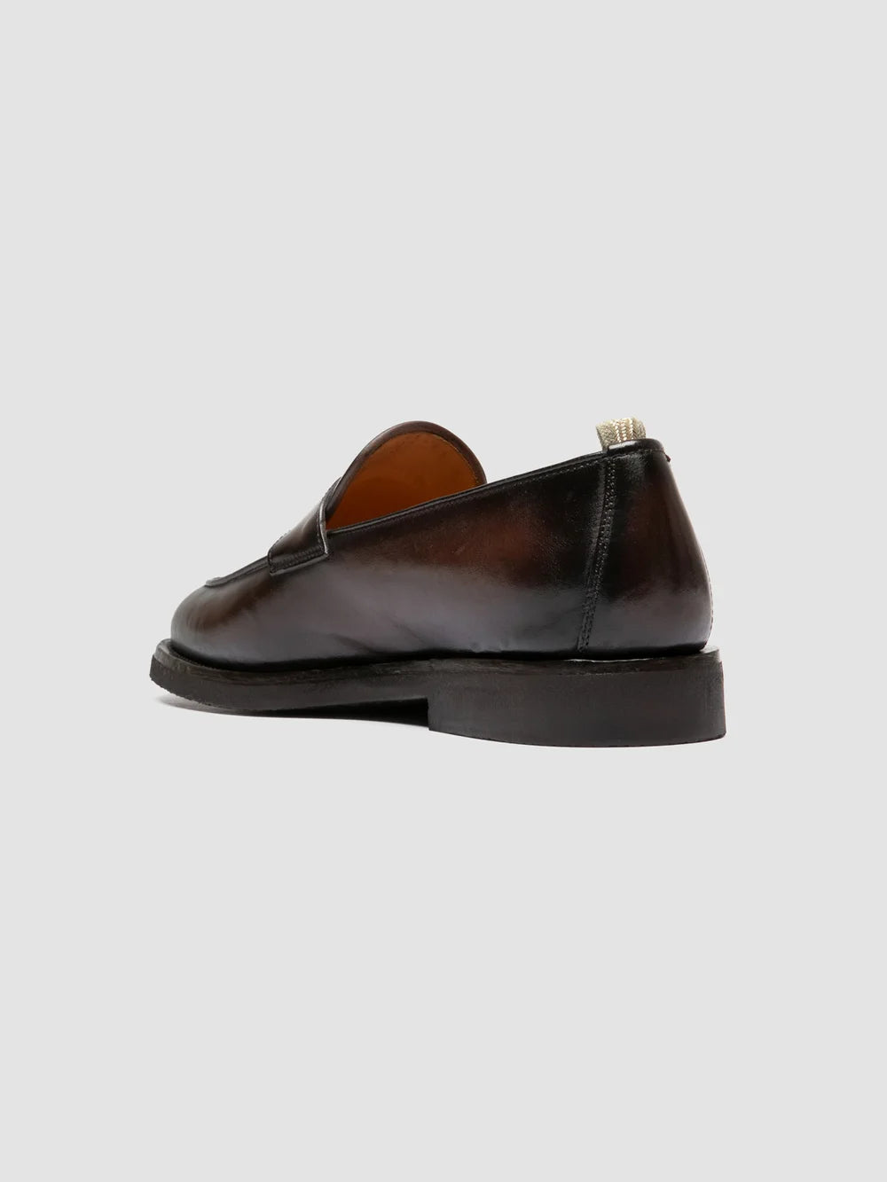 OPERA FLEXI 101 - Braune Penny-Loafers aus Leder - image 4,side view