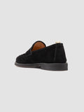 OPERA FLEXI 101 - Schwarze Penny-Loafers aus Wildleder - thumb image 4,side view