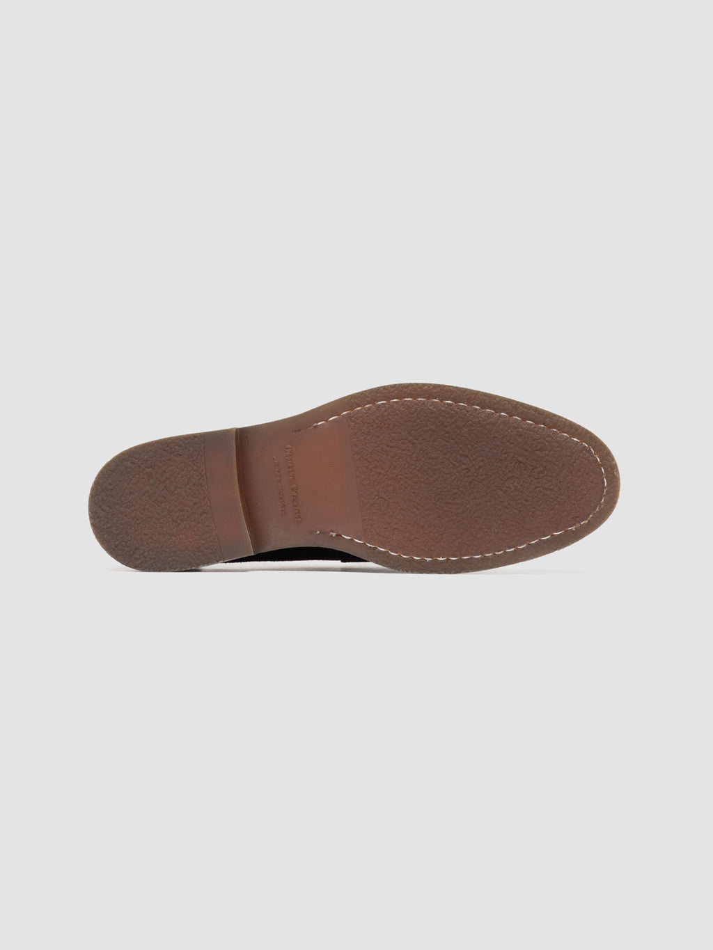 OPERA FLEXI 101 - Schwarze Penny-Loafers aus Wildleder - image 5,side view