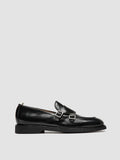 OPERA FLEXI 105 - Black Leather Monk Shoes - thumb image 1,side view